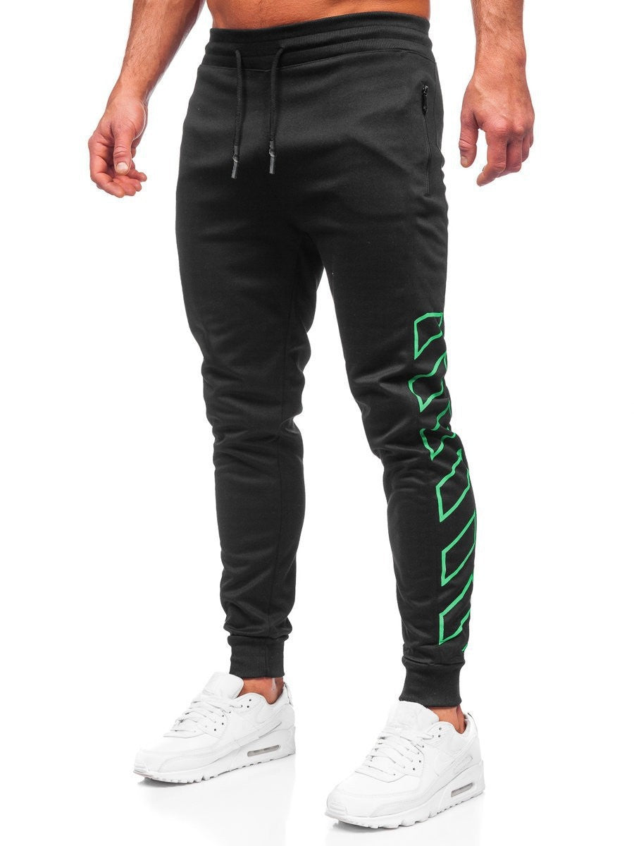 Men's sporty jogger pants with a modern design and Lune London side pockets