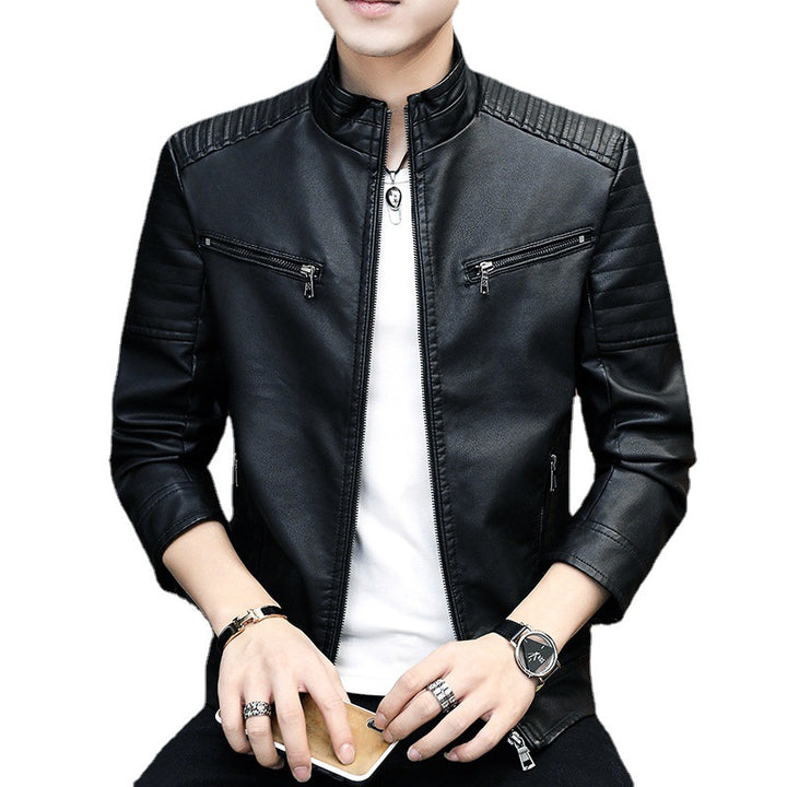Fashionable biker jacket for men with Lune London linings