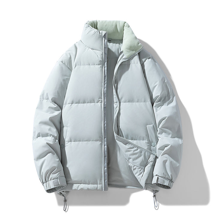 Ladies thermal insulated quilted jacket with high collar Lune London