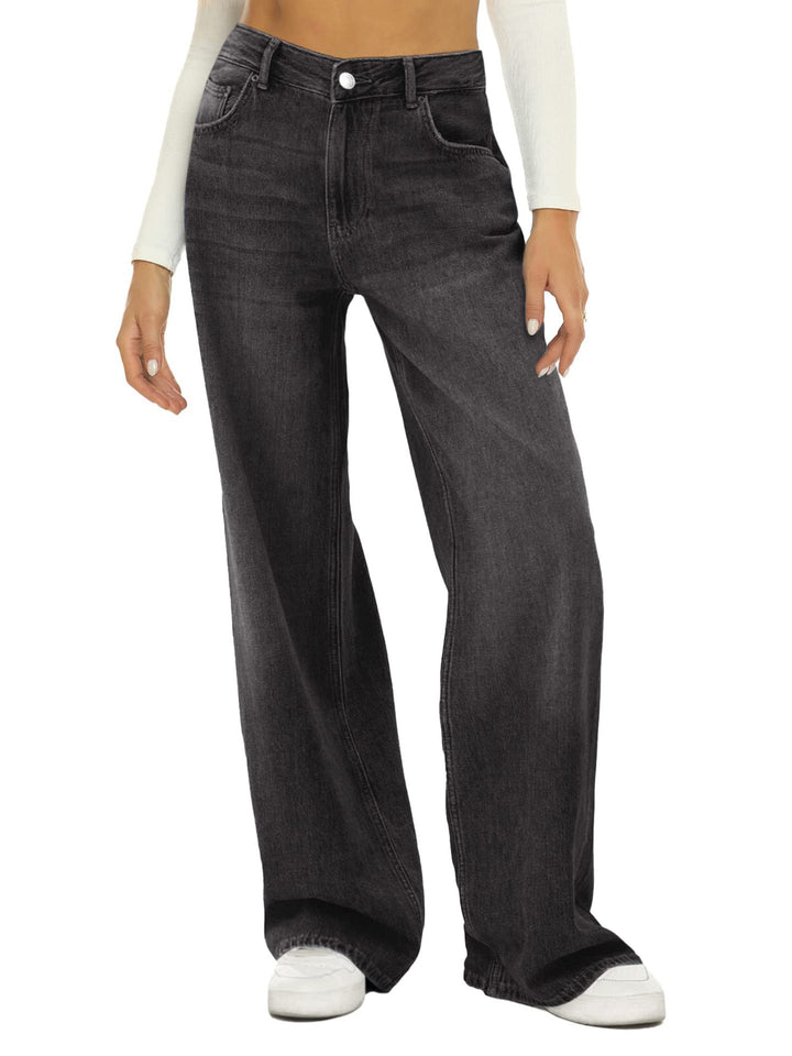 Women's casual wide jeans in urban style Lune London