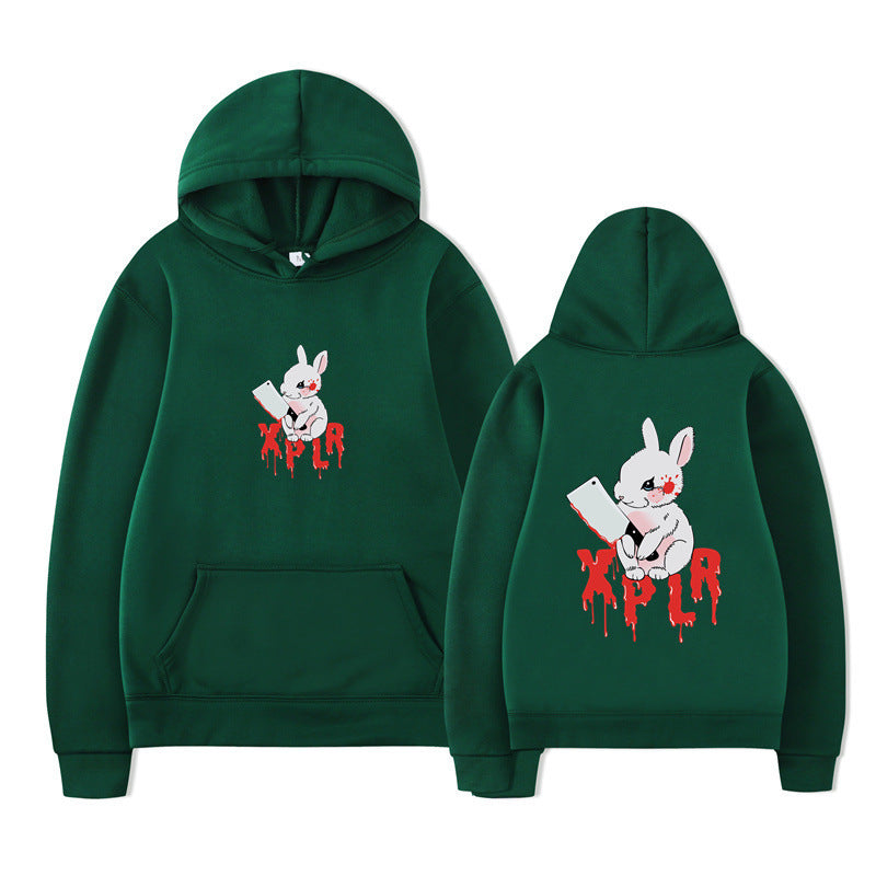 Women's hoodie with striking cartoon motif and comfortable fit Lune London