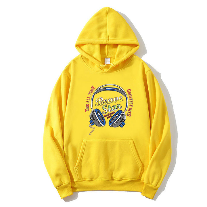 Women's hoodie with striking music design Chic & Stil