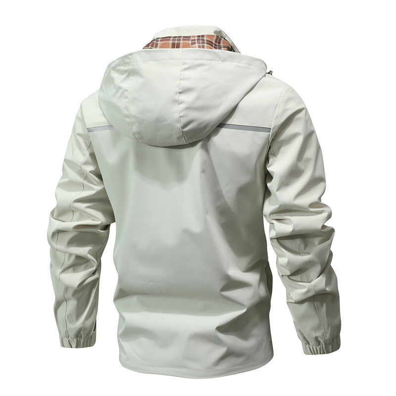 Water-repellent functional jacket for men Lune London