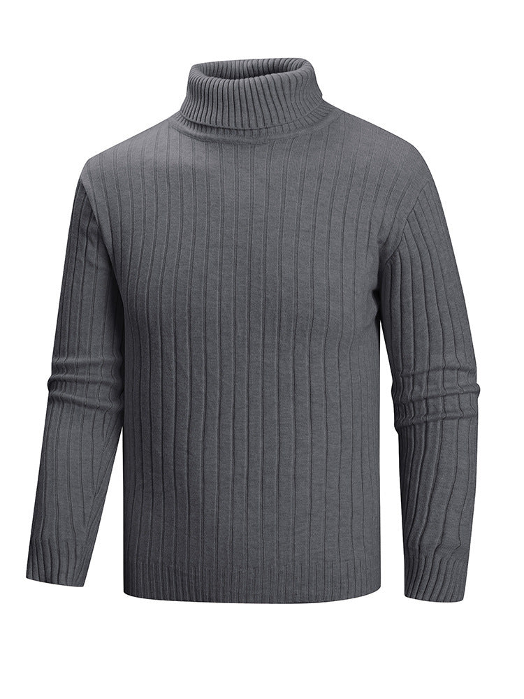 High-quality fine knit turtleneck sweater for men Lune London