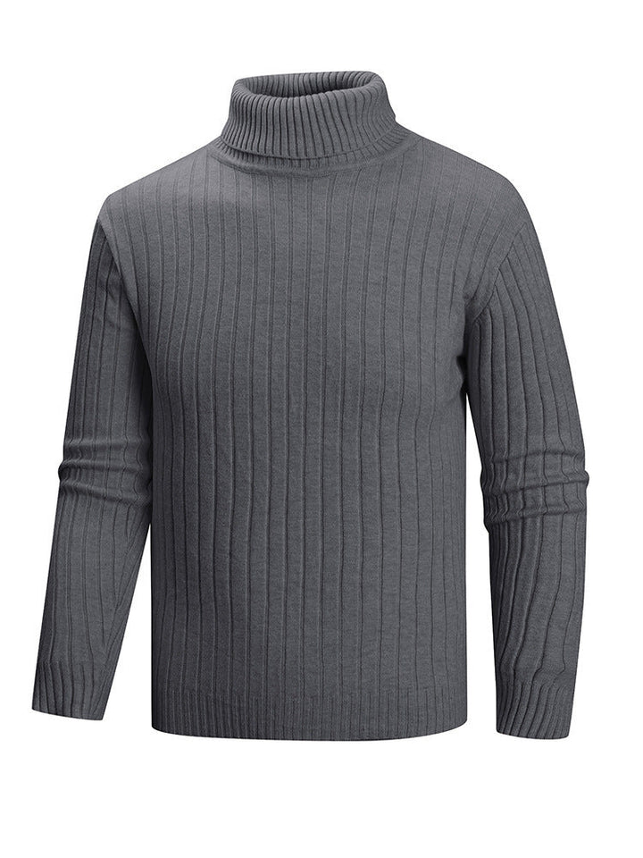 Men's Turtleneck Sweater Made Of High-Quality Fine Knit Lune London