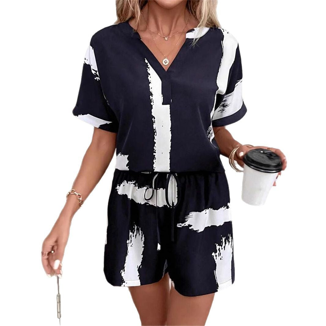 Ladies trendy jumpsuit with a creative pattern and a comfortable fit Lune London