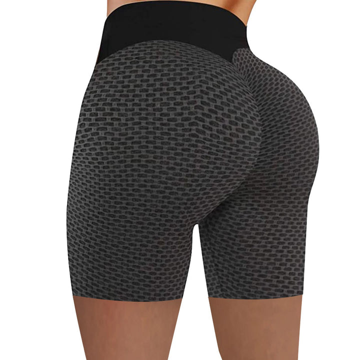 Shorts de compression sportive pour femmes avec taille haute et matériau respirant Lune London