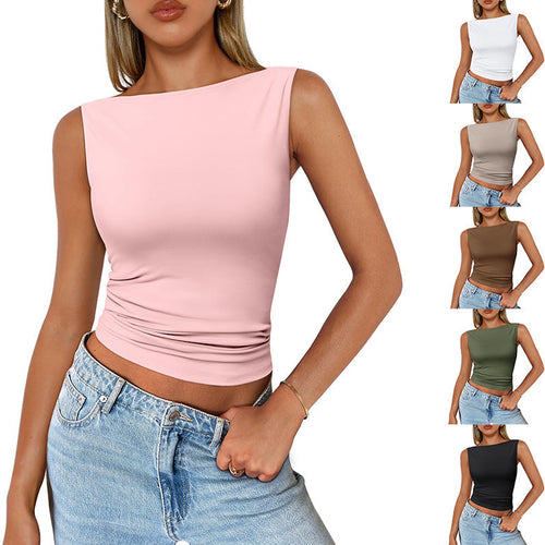 Lune London | Sleeveless Slim Fit Tank Top