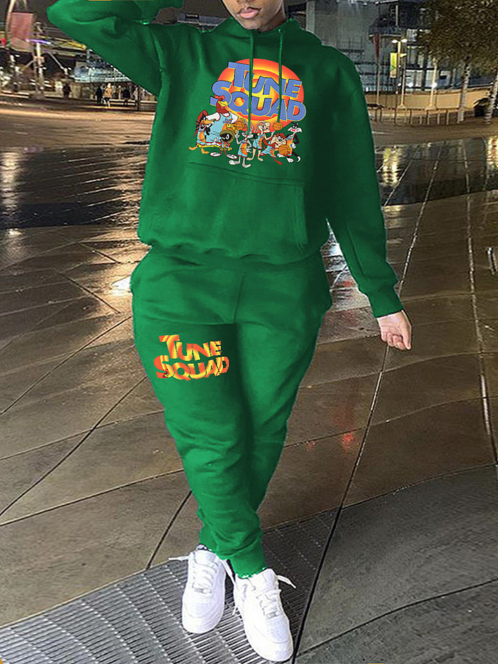 Women's hoodie and jogging set with an eye-catching Tuneschrige design Lune London