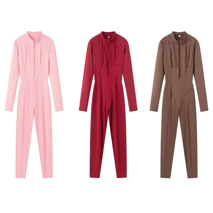Combinaison sportive femme avec col montant Chic & Stil
