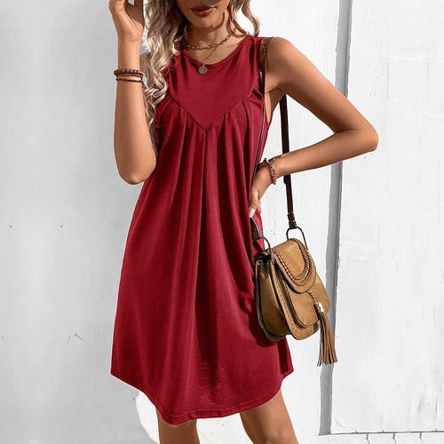 Lune London Women's Fluid A-Line Summer Dress