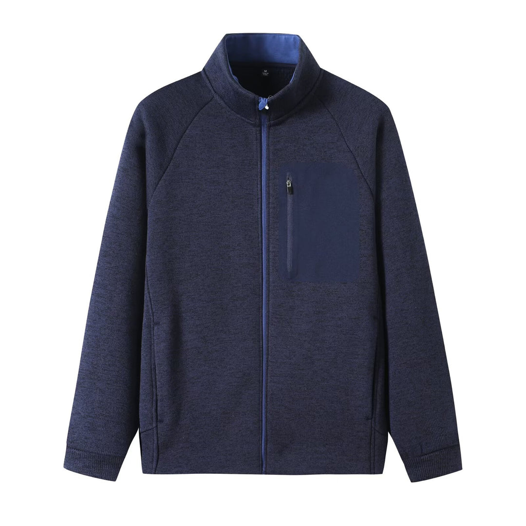 Veste en fleece sportive pour femmes avec fermeture éclair innovante Chic & Stil