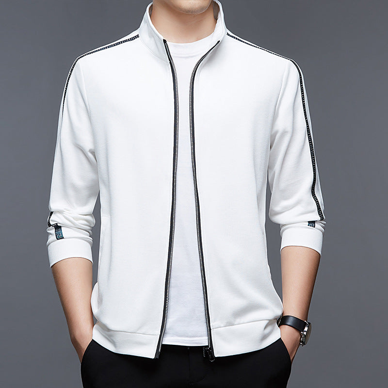 Men's sports jacket with high collar and breathable function Lune London