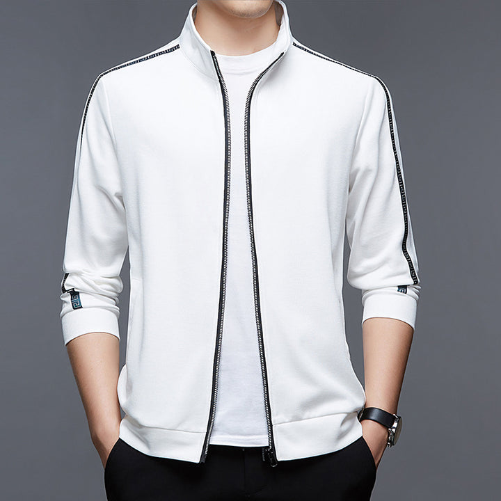 Men's sports jacket with high collar and breathable function Lune London