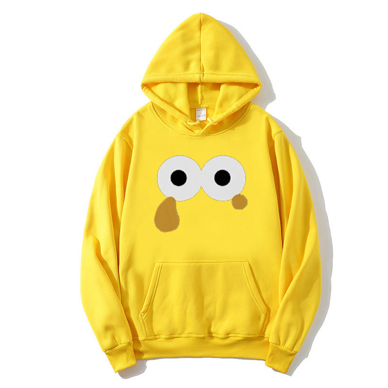 Women's hoodie with eye-catching cartoon print Chic & Stil