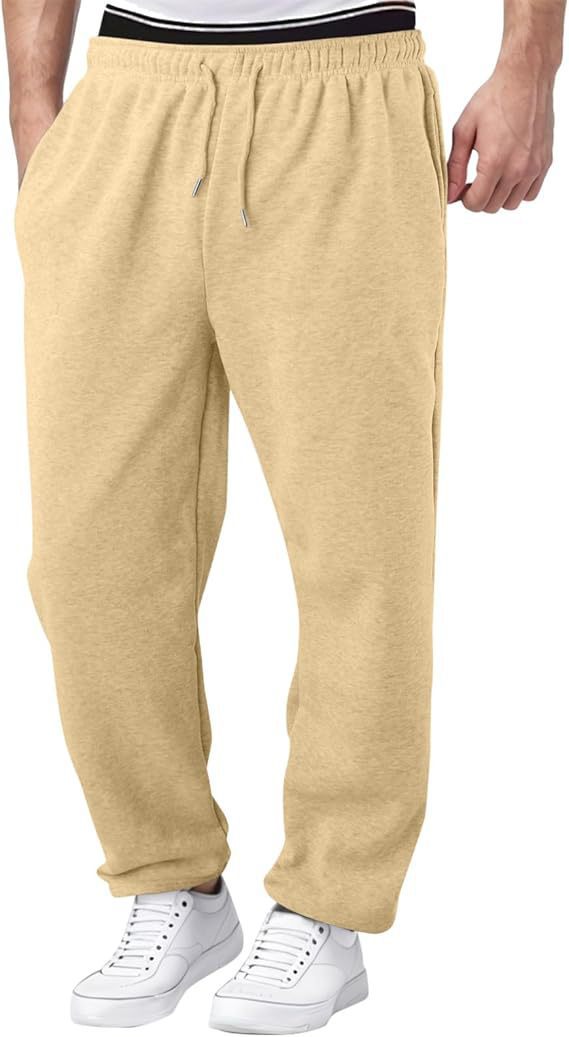 Men's casual leisure pants with elastic waistband and practical pockets Chic & Stil