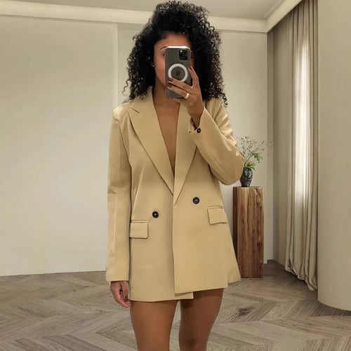 Ladies Oversized Blazer Lune London