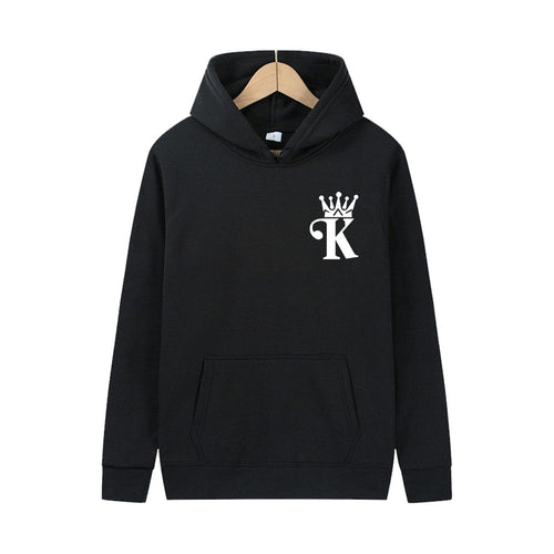 Ladies hoodie with high quality collar and classic design of logo Lune London