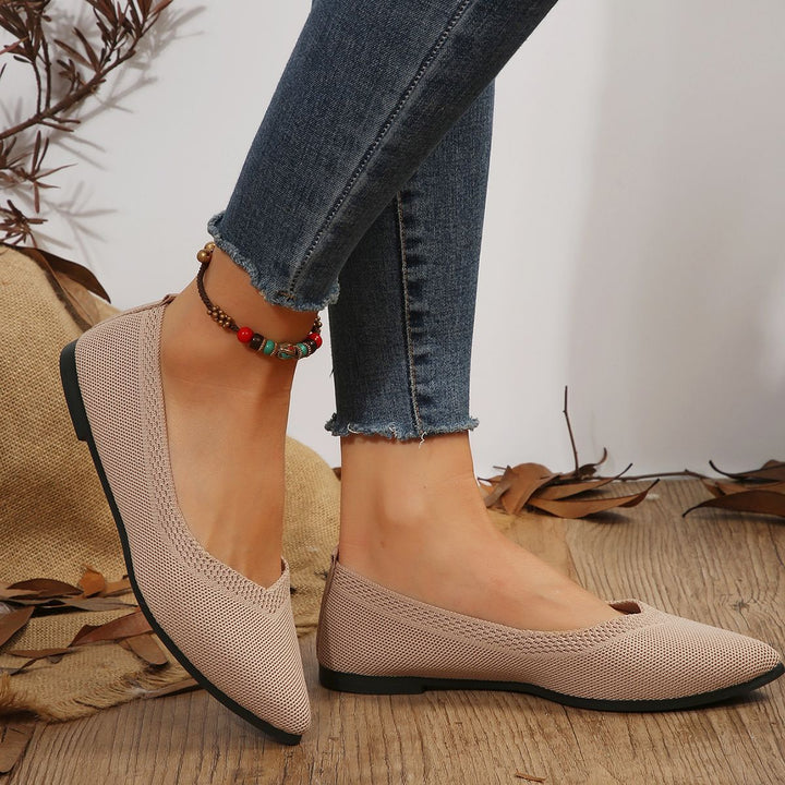 Ladies Breathable Mesh Ballerinas Lune London