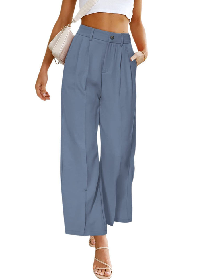 Women's high jump pants with elegant draping Lune London