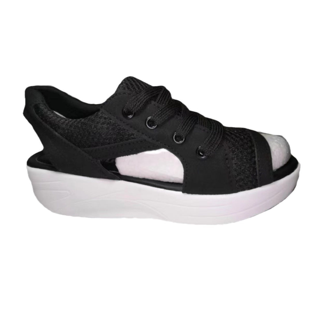 Lune London mesh platform sandals for women