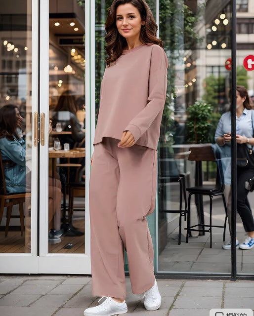Ladies Comfortable Relaxed Loungewear Set with Loose Fit Lune London