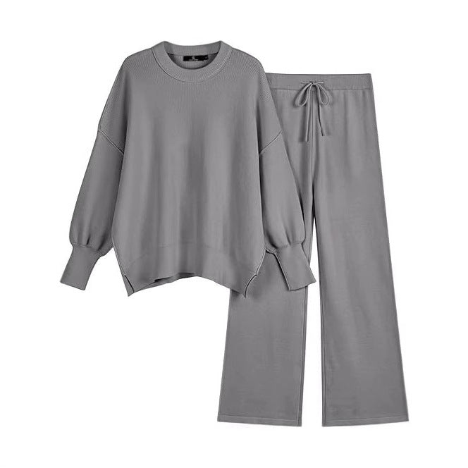 Women Comfortable Sweatpants and Oversized Sweatshirt Set Lune London