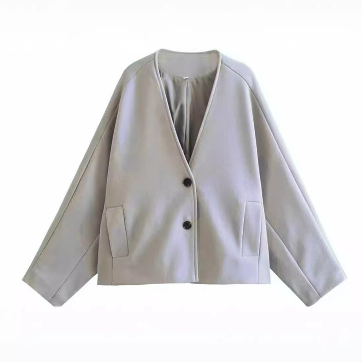 Modern blazer jacket for women with two pockets and elegant cut Lune London
