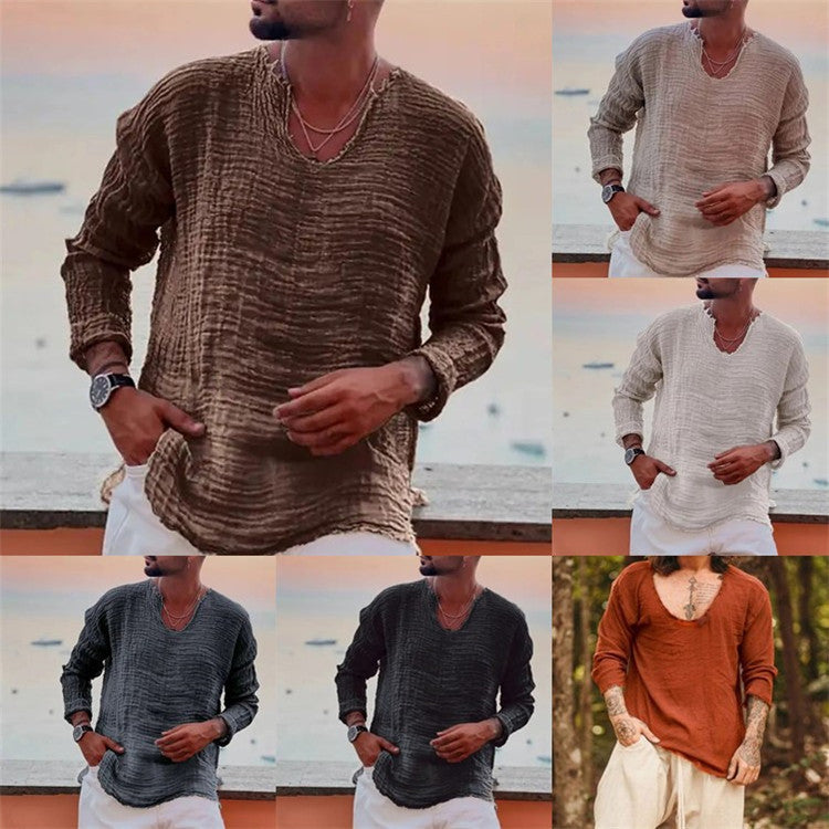 Casual linen shirt for men Lune London
