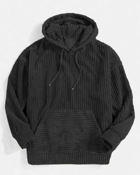 Hoodie confortable pour femmes dans un design à rayures modernes Chic & Stil