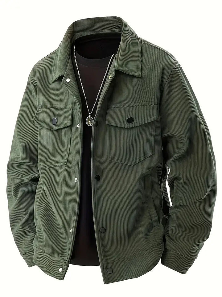 Structured jacket for men with practical pockets Lune London