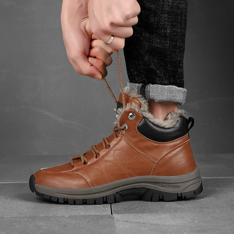 Women's winter hiking boots with warm lining and non-slip sole Lune London