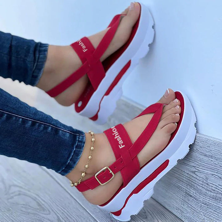 Ladies Elegant Comfort Sandals Lune London
