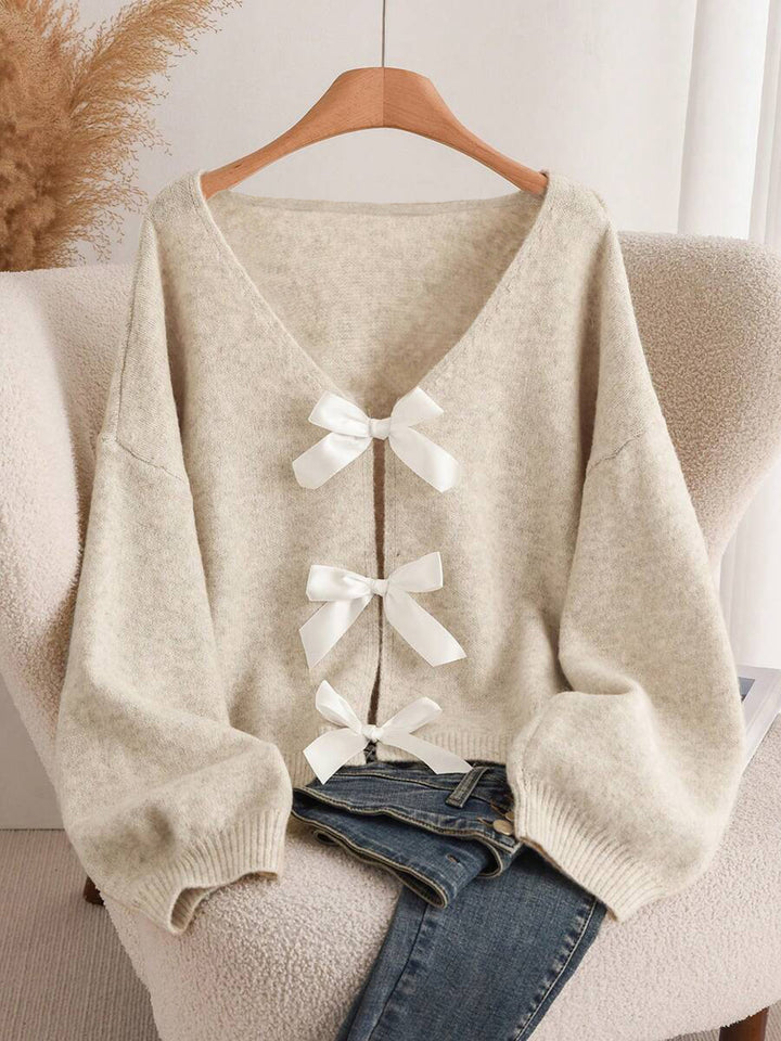 Ladies Chic V Neck Sweater