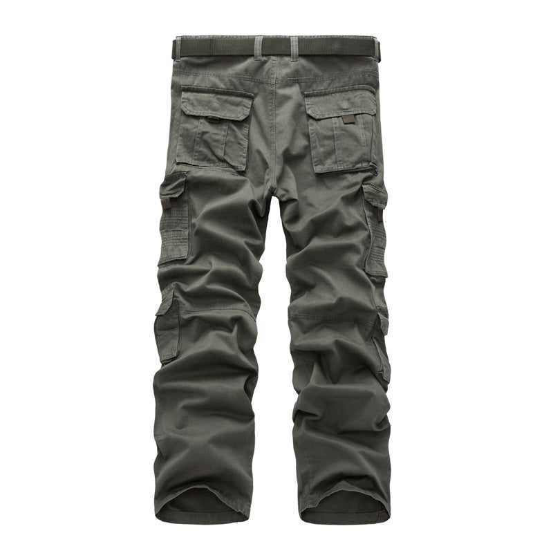 Men's cargo pants with multifunctional pockets and robust design Lune London