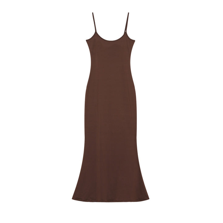 Ladies Elegant Slip Maxi Dress Lune London