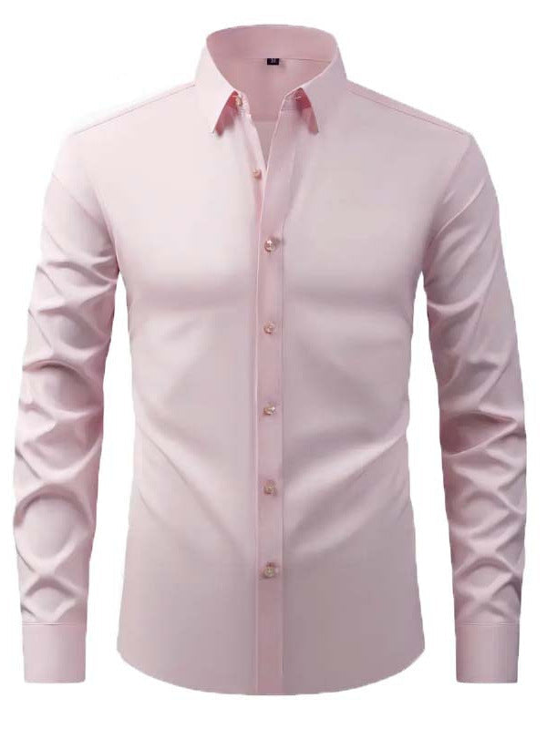 Men's Long-Sleeve Shirt with Innovative Cut and Modern Design Lune London