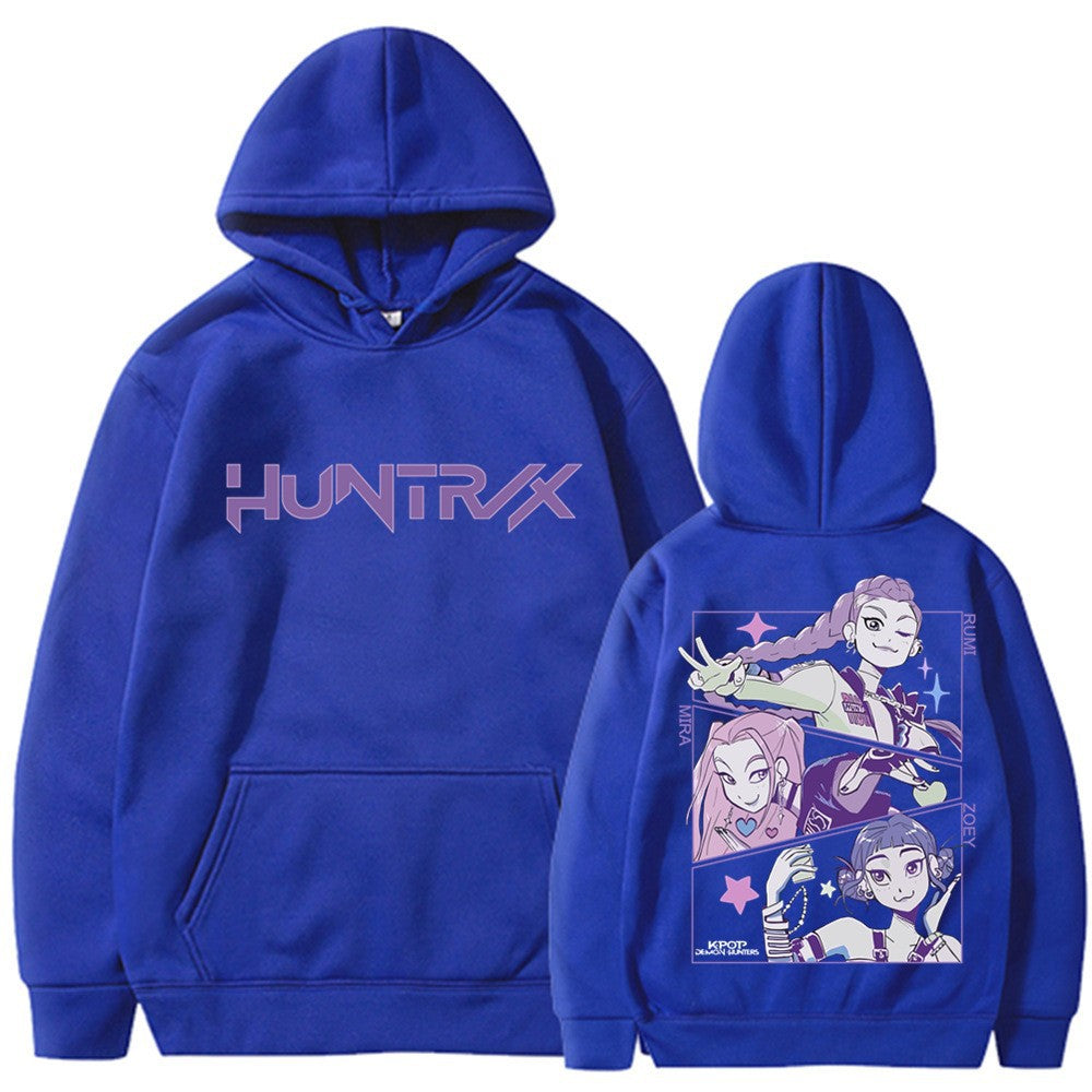 Women's hoodie with artistic anime print Chic & Stil