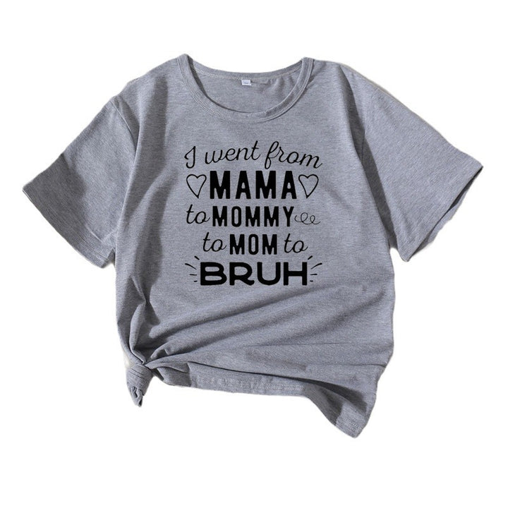 Women Graphic T-shirt Humorous Quote Lune London