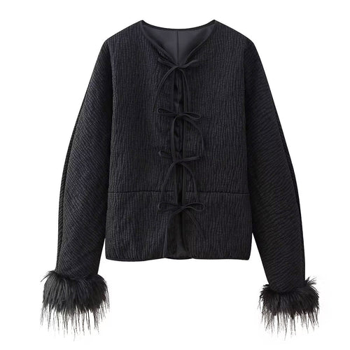 Fashion women's jacket with unique sleeves Lune London