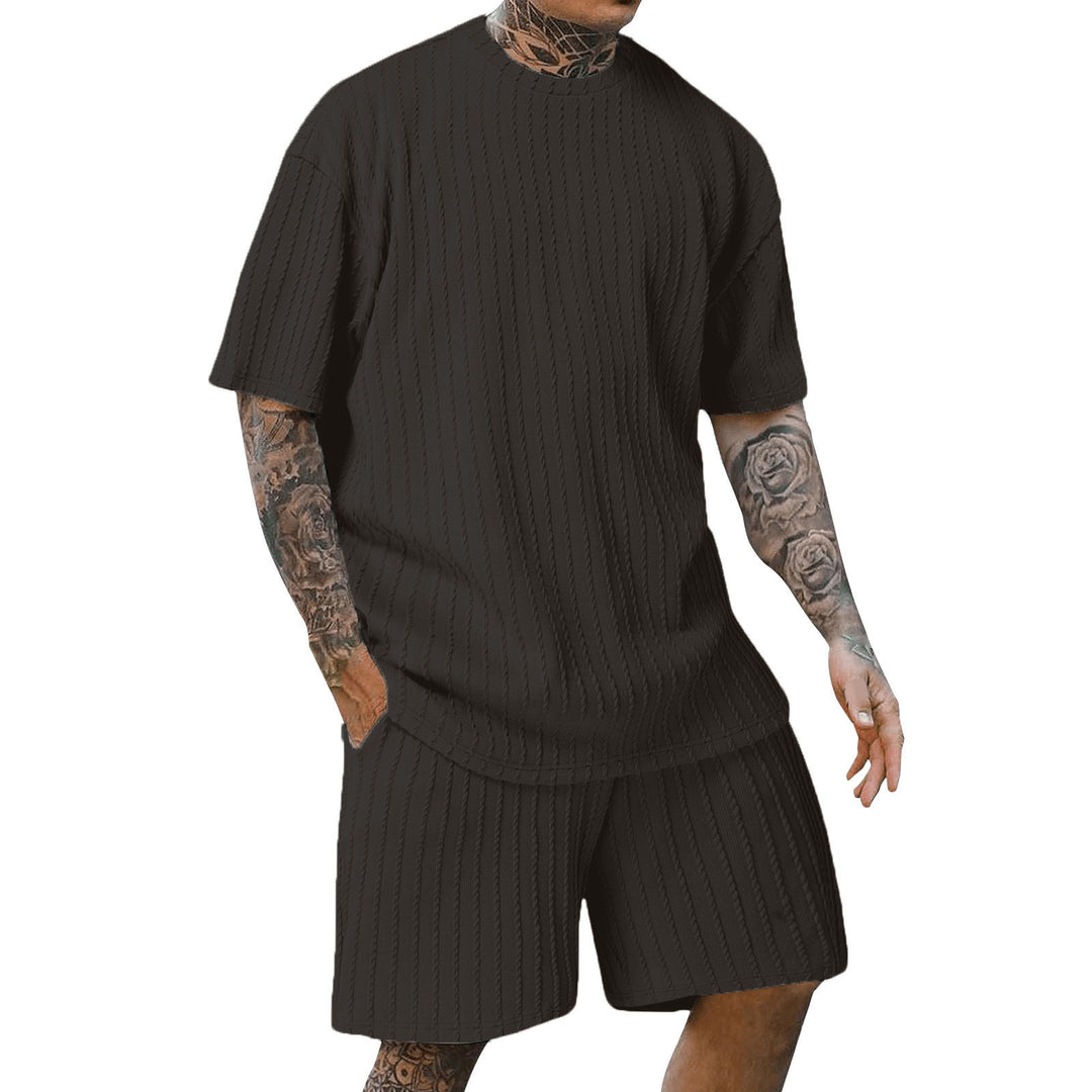 Modern leisure set for men with structured design Lune London