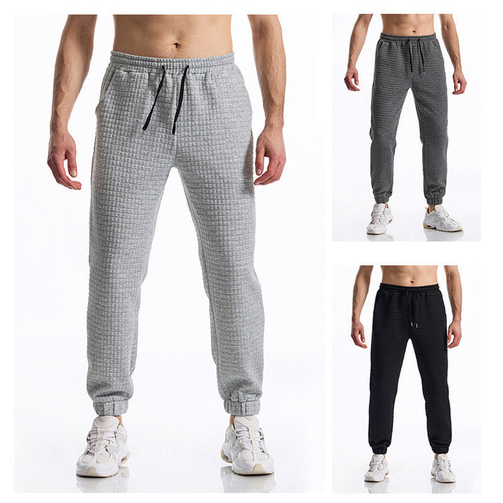 Comfortable sweatpants for men with high waist and elastic comfort Lune London