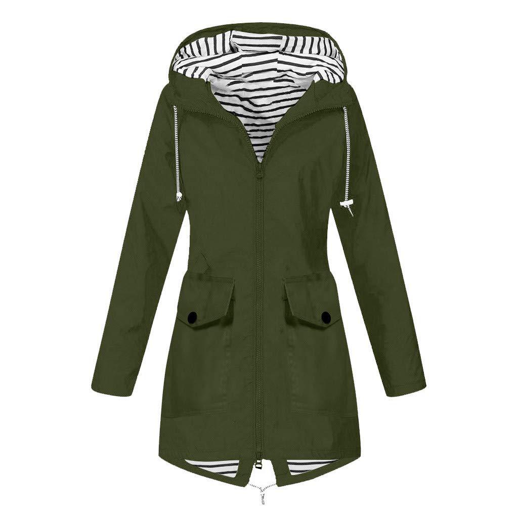 Functional women's jacket with adjustable hood and practical pockets Lune London