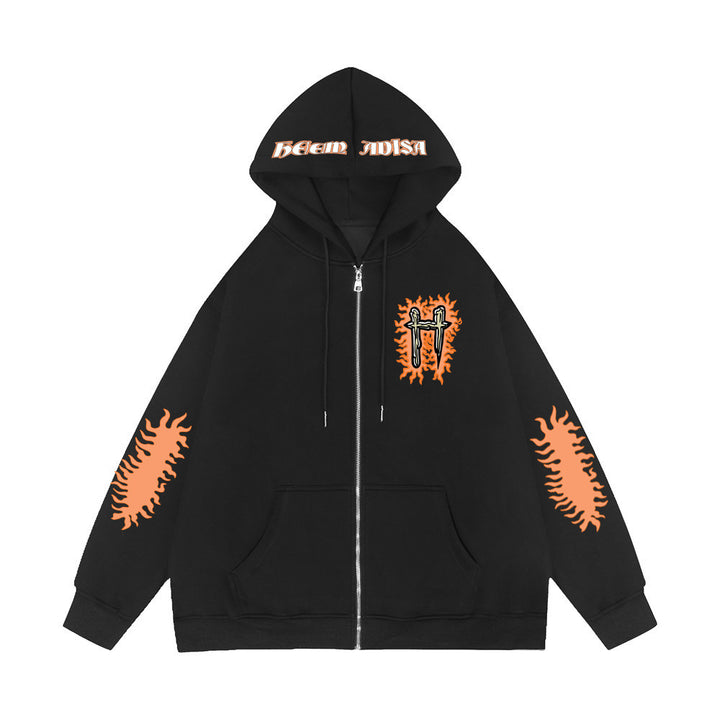 Oversized hoodie for women with a unique graphic design Lune London