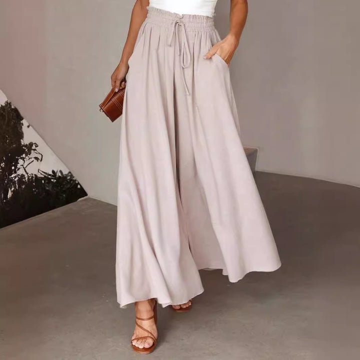 Women Wide Fluid Pants Lune London