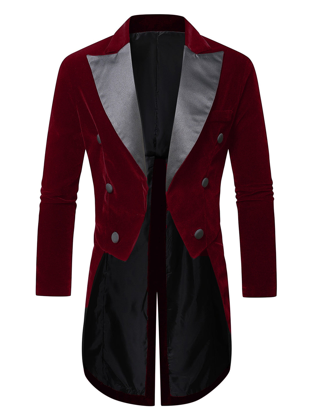 Lune London elegant double-breasted velvet jacket for men