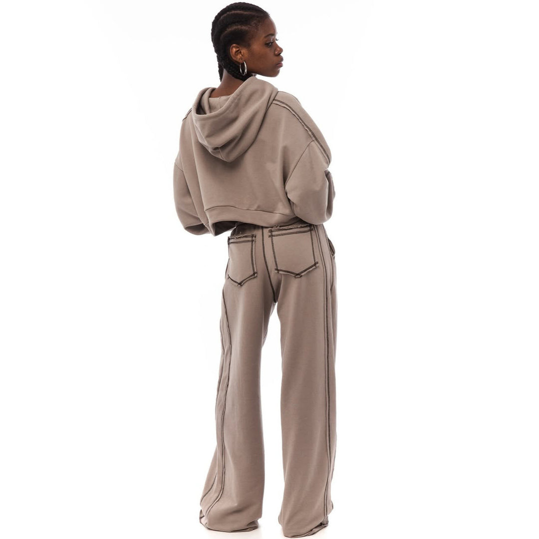 Lune London oversized sporty hoodie set for women