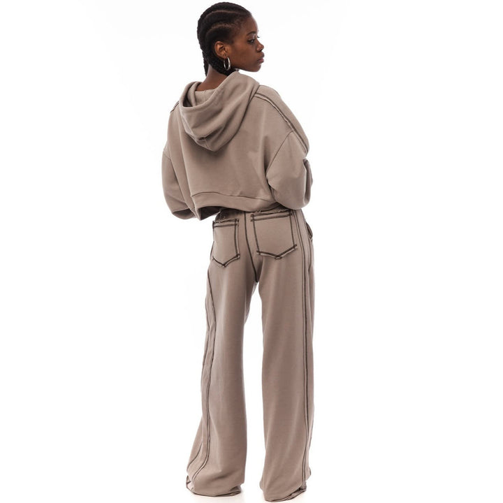 Lune London oversized sporty hoodie set for women