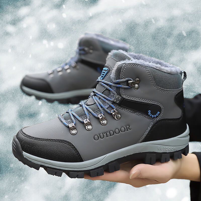 Women's winter hiking sandals with non-slip sole and insulating inner lining Lune London