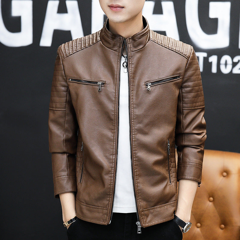 Fashionable biker jacket for men with Lune London linings